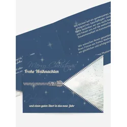 Weihnachtsgrußkarten geschäftlich selbst gestalten mit Spruch und Fotos im Onlinedesigner bei Meine-Kartenmanufaktur.de