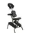 BC-ELEC - BC001-BLACK Schwarzer faltbarer und tragbarer Massagestuhl und Tattoo + Tragetasche