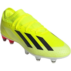 adidas X Crazyfast League SG, Stollen-Fußballschuhe Herren AEQ4 / tesoye/cblack/ftwwht 44 2/3 EU, Unisex, gelb schwarz