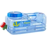 5.5L Wasserkanister, Camping Wasserkanister Wassereimer Mit Wasserhahn Tragbarer Eimer, Auto Wassertanks Tragbare Wasserbehälter Mit Hahn, BPA-frei Trinkwasserkanister Für Wohnwagen Picknick Wandern