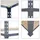 Proregal Schwerlastregal Metall 180x90x30cm Anthrazit 5 Fachböden