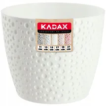 Kadax Ø 15 x 12,5 cm Weiß