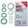 BGS O-Ring-Sortiment HNBR Grün 225-teilig Ø 3 - 22 mm