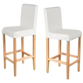 Proregal Barhocker Winnie 41 x 112 x 37 cm Creme