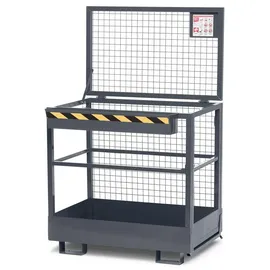 R+R INDUSTRIETECHNIK Arbeitskorb Stahl 1200x800x1910 mm Grau