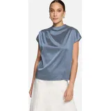 Zero Satinbluse Blau 42