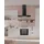 htech HTD59320 Wandhaube 90 cm Schwarz