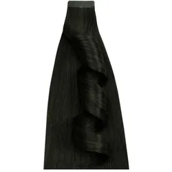 Desinas Tape In Extensions schwarz Haarextensions 20 ct Damen 