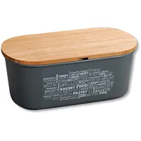 KESPER Brotkasten Melamin 34 cm grau