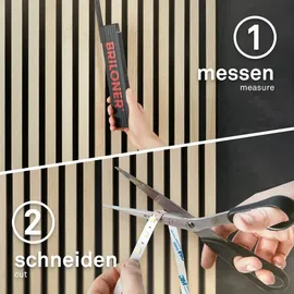 Briloner LED Band Pimp your Panel Ergänzungs-Set RGB+W Dimmbar 2,6 m Weiß