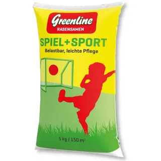 Green Line Greenline Rasensamen Spielrasen Sportrasen 5 kg Familienrasen Neuansaat
