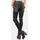 Cipo & Baxx Jeans Damen, Gr. 30, Länge 32, schwarz, 85% Baumwolle, 14% Polyester, 1% Elasthan, unifarben, slim fit lang, Jeans Slim-fit-Jeans, mit extravagantem Nahtdesign, WD382