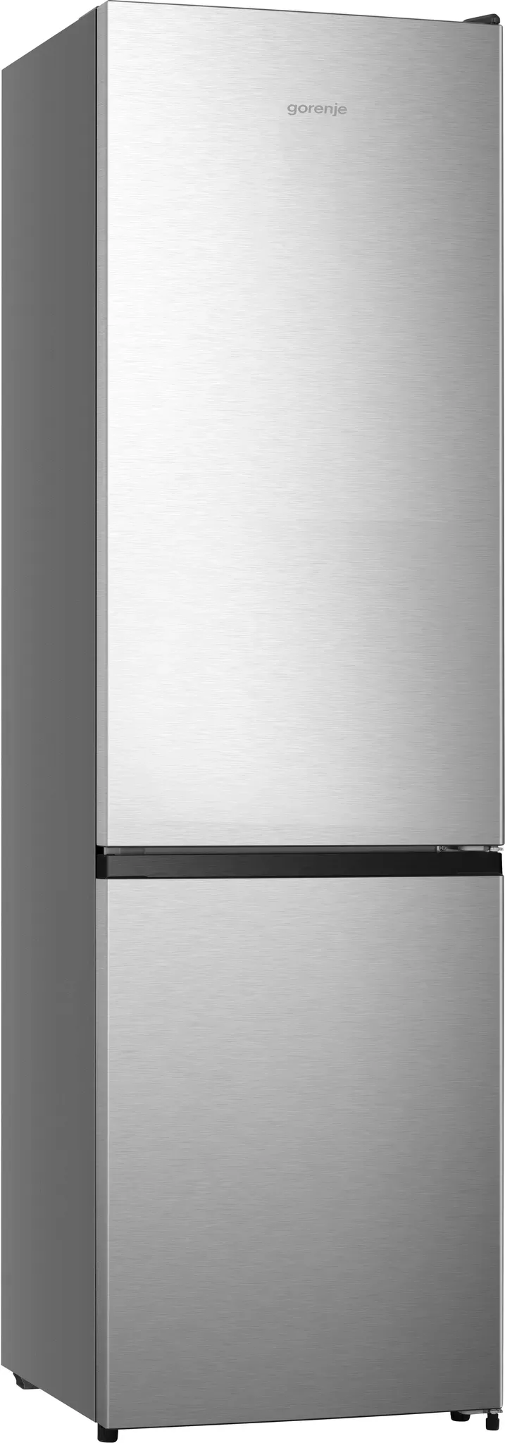 A (A bis G) GORENJE Kühl-/Gefrierkombination "NRK 620 AA1XL4" Kühlschränke Energieeffizienzklasse A Gr. Rechtsanschlag, silberfarben (inox)