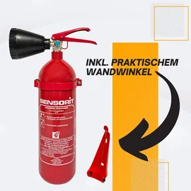 Sensorit Feuerlöscher 2KGCO2 Kohlendioxid