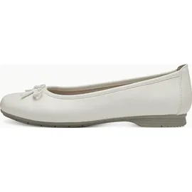Jana Klassische Ballerinas für Damen, weiß, 38 EU