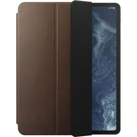 Nomad Modern Leather Folio für iPad Air 13 (2024) und iPad Pro 12.9 (6th) Braun