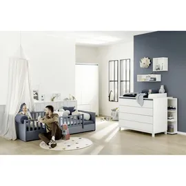 Paidi Kinderbett Little Flo 120 x 200 cm Holzwerkstoff blau