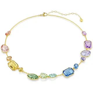 Swarovski Gema Halskette Mehrfarbig / Goldlegierungsschicht