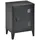 [en.casa] Nachtschrank Inari 30 x 40 x 57 cm Schwarz