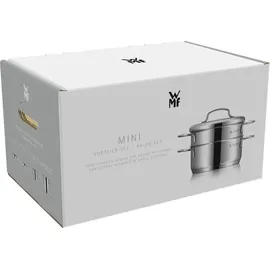 WMF Mini Topf-Set 5-tlg. 2 x Bratentopf + 2 x Fleischtopf + Stielkasserolle