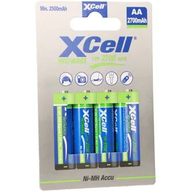 XCell Mignon AA 2700 mAh 4 St.