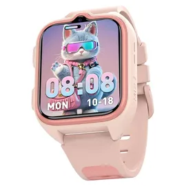 Blackview Z30 4G BT 1,75 Zoll Kunststoffgehäuse Schwarz Silikonarmband Schwarz M