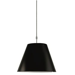Luceplan - Costanza Pendelleuchte Liquorice Black - cm