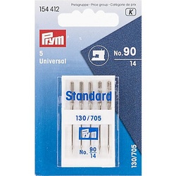 Prym Nähmaschinennadeln "Universal", Stärke: 90, Inhalt: 5 Stück