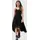 Kidsworld Jerseykleid Spaghettikleide unifarben Schwarz 152/158