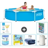 Frame Pool Rund - 244x51 Cm - 7-teilig  S65