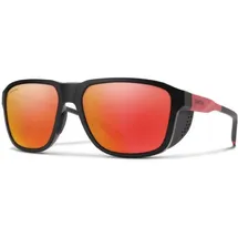Smith Optics Smith Embark matte black / horizon red chromapop polarized mirror - One Size