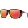Smith Optics Smith Embark matte black / horizon red chromapop polarized mirror - One Size