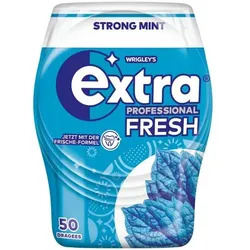 WRIGLEY ́S Extra PROFESSIONAL Kaugummi »EXTRA Professional Fresh Strong Mint« 50 Stück grün