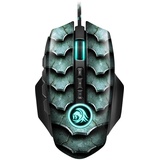 Sharkoon Drakonia II Gaming Maus grün/schwarz