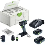 Festool TXS 18 Akku-Bohrschrauber C 3,0-Set inkl. 2 x 3,0 Ah Akku + Ladegerät