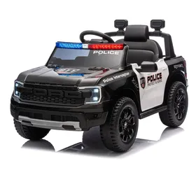 Chipolino Elektro-Kinderauto Ford Police schwarz (12 V)