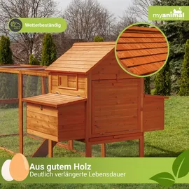 My Animal Hühnerstall XXL MH-22 0 x 0 x 0 cm grau/weiß