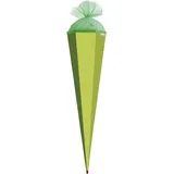 ROTH Bastel-Schultüte maigrün 85 cm, Tüllverschluss in Grün | Gr.: onesize