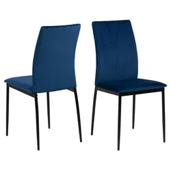 Demina Esszimmerstuhl dunkelblau