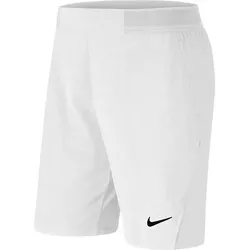 NIKE Herren Tennisshorts "NikeCourt Flex Ace", WHITE/BLACK, XXL