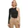 URBAN CLASSICS Organic Stretch Asymmetric Langarm-body Black 3XL