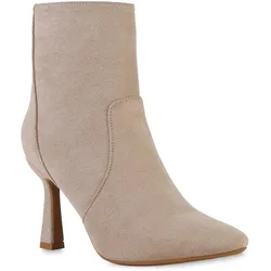 Damen Klassische Stiefeletten in Beige