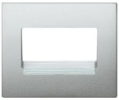 Legrand 771375 Abdeckung TAE RJ45 2-fach, mit Beschriftungsträger