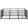 vidaXL Outdoor-Hundezwinger 5,63 m2 Stahl Schwarz
