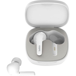 Belkin SOUNDFORM Flow In-Ear-Kopfhörer (Active Noise Cancelling (ANC), Freisprechfunktion, mit Noise Cancelling) weiß