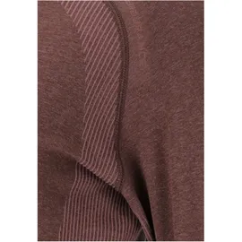Endurance Halen Seamless langarm Trainingsshirt Damen 4261 - huckleberry XXS/XS