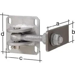 GAH Alberts Torband 170x60x120x120mm verz - 418656