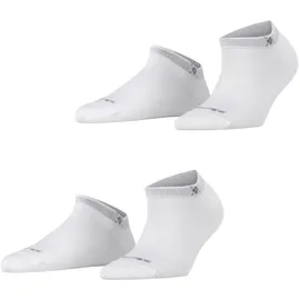 Burlington Sneakersocken 2-Paar Weiß 36-41
