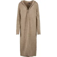 URBAN CLASSICS Hooded Feather Jacke Brown S