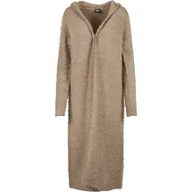 URBAN CLASSICS Hooded Feather Jacke Brown S